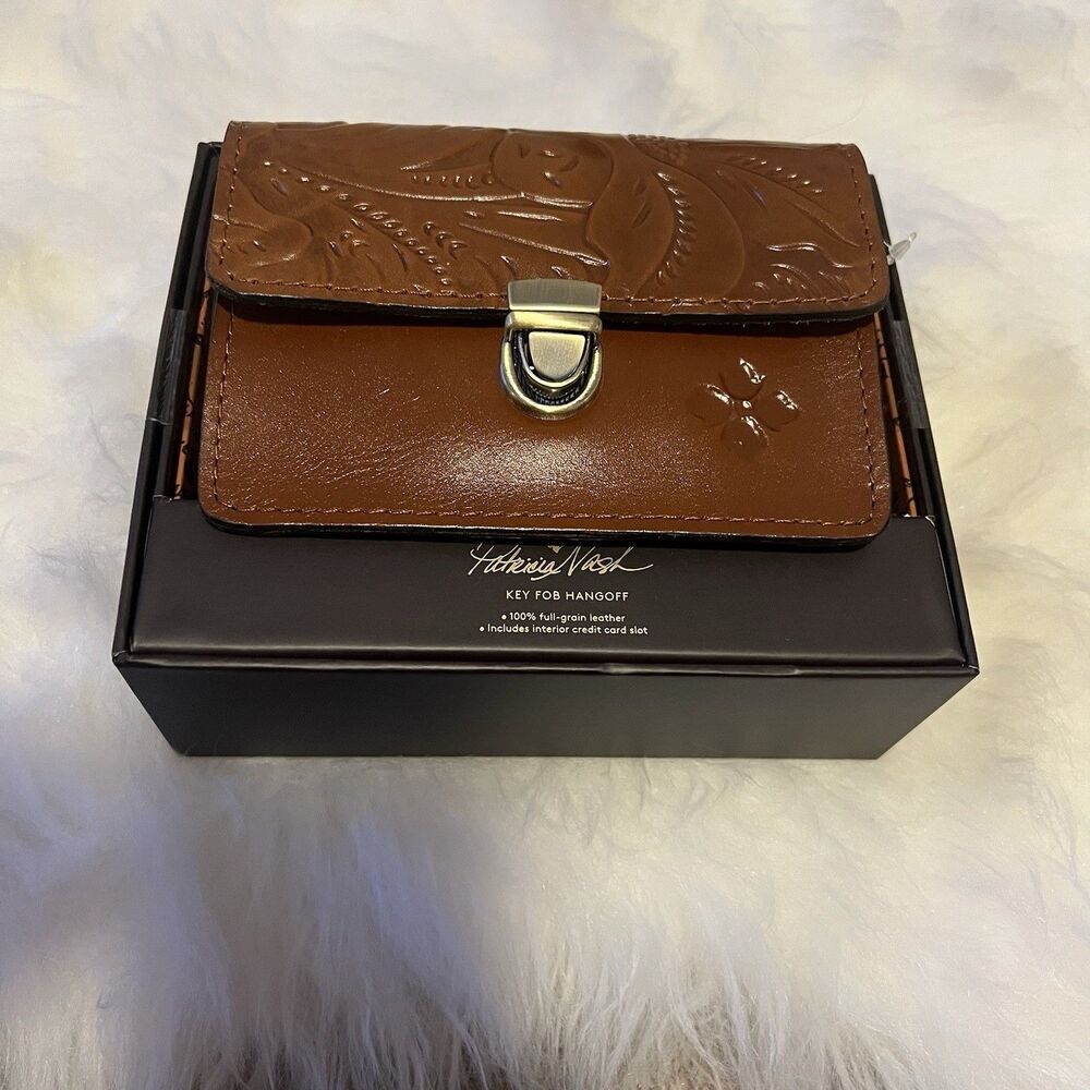 Patricia Nash Leather Wallet Mini Lanza